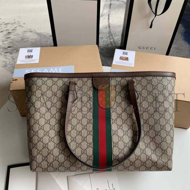 GUCCI OPHIDIA GG MEDIUM TOTE 631685  (38*28*14cm)